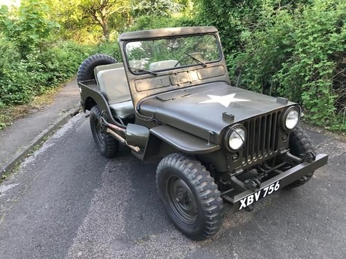 1952 M38 CDN Jeep - Barons Tuesday 5th June 2018 For Sale by Auction