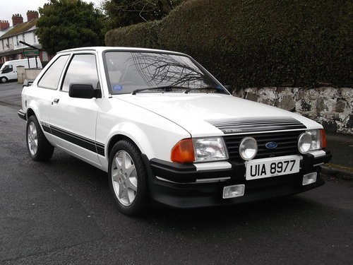 1983 Escort RS1600i 1Owner,8000 miles!!! Sold for £46,200  For Sale by Auction