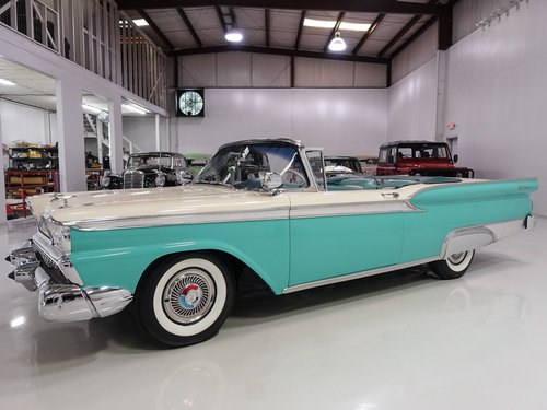 1959 Ford Fairlane 500 Galaxie Sunliner Convertible For Sale