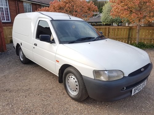 MAY SALE. 2002 Ford Escort Van For Sale by Auction