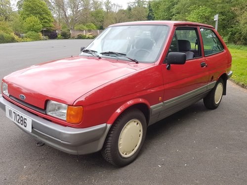 MAY SALE. 1988 Ford Fiesta Friend 1.1 LHD For Sale by Auction