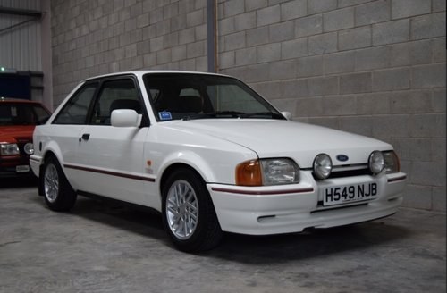 1990 Ford Escort XR3i 43,583 miles £8,000 - £10,000 For Sale by Auction