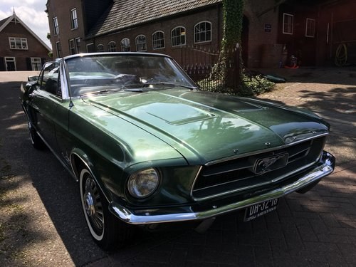 1968 Nice Ford Mustang Convertible, V8 with little damage  In vendita