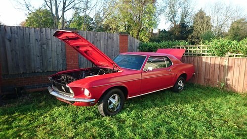 1969 Mustang Import, PROJECT For Sale