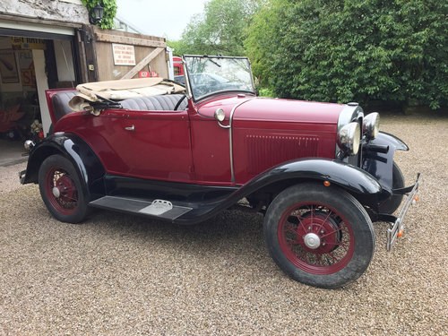 c.1930 Ford Model A &#8211; Offered at No Reserve: 26 May 20 For Sale by Auction