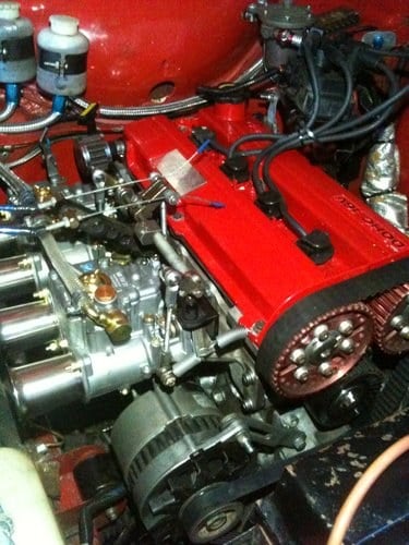 1979 Ford 2.0 zetec steel rods forged pistons & more In vendita