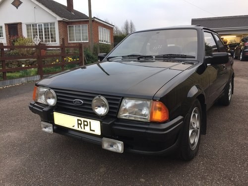 1985 Escort XR3i MK3 in show condition 69,600 miles For Sale