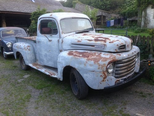1950 fi pickup with 302 v8 and auto SOLD