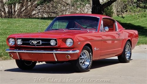 1965 Ford Mustang A-Code Rotisserie Restored For Sale