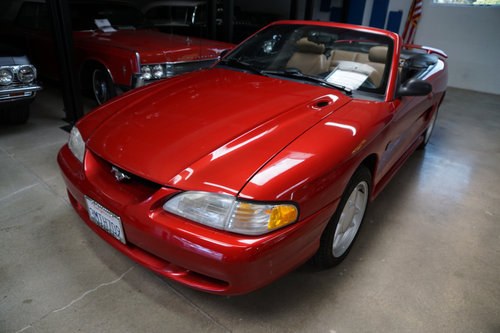 1995 Ford Mustang GT 5.0L V8 Convertible with 20k miles SOLD