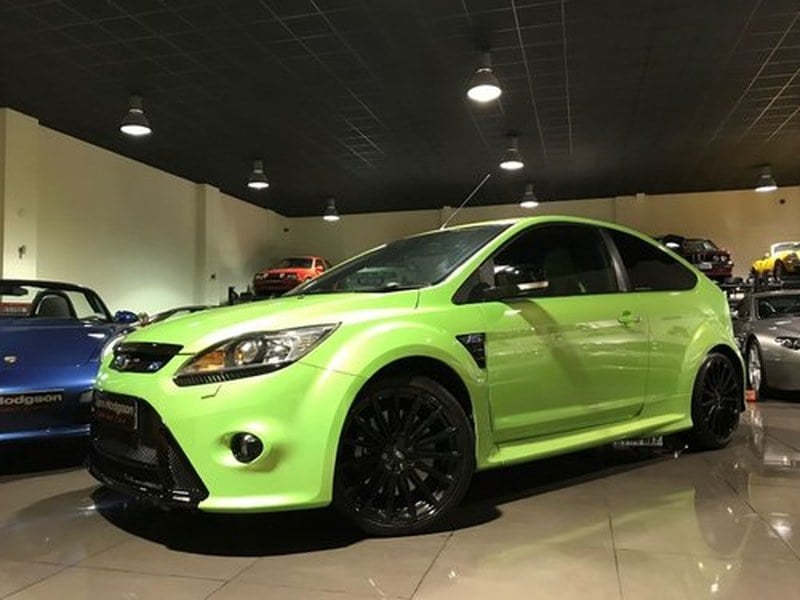 2011 Ford Focus RS MK2 LUX PACK SAT NAV 1 OWNER GREEN