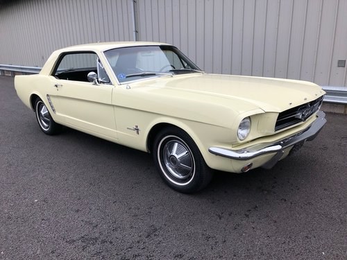 1965 FORD MUSTANG 3.3 COUPE CRUISEMATIC AUTO SOLD