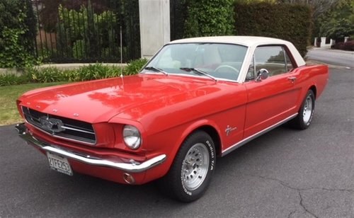 1965 Ford Mustang 6 Cylinder Automatic Coupe SOLD