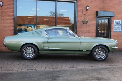 1967 Ford Mustang 289 GTA Fastback  SOLD