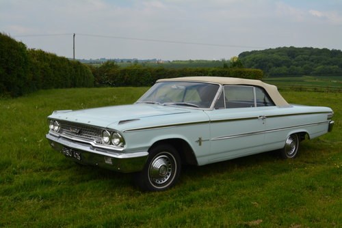 1963 Ford Galaxie 500 Sunliner Convertible For Sale by Auction