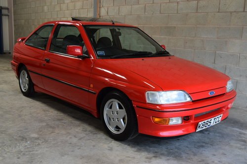 1993 Ford Escort XR3i, Exceptional Condition & History SOLD