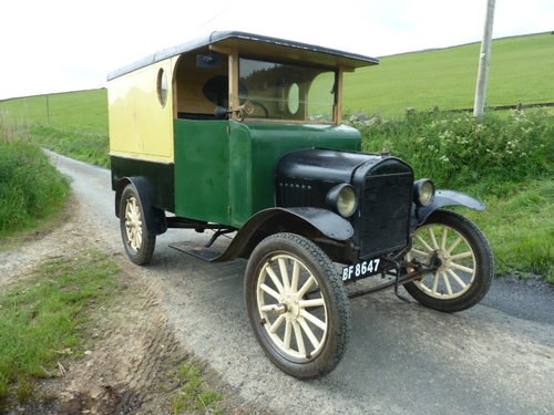 Ford Model T van right hand drive 1918 In vendita