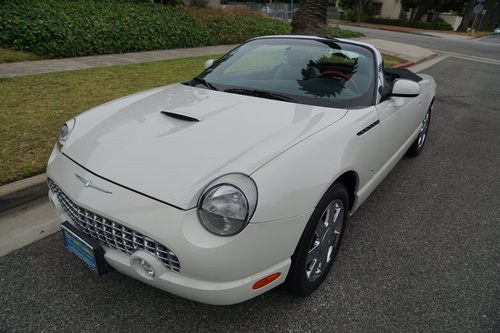 2003 Ford Thunderbird Premium Convertible with 10K orig mile SOLD