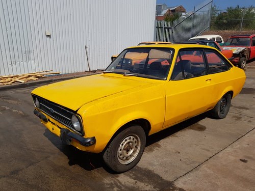 1979 Ford Escort 1600 Sport Rolling Shell For Sale