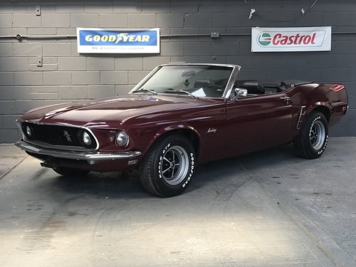1969 Ford Mustang 302 V8 Convertible For Sale