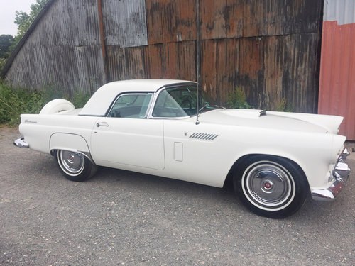 1956 Ford Thunderbird V8: 12 Jul 2018 For Sale by Auction