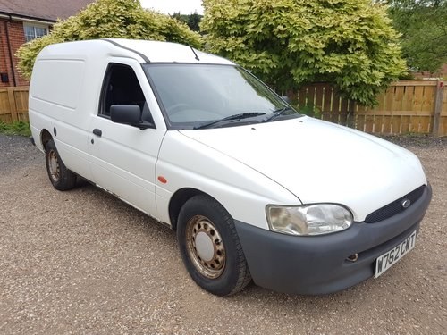 REMAINS AVAILABLE. 2000 Ford Escort Van For Sale by Auction
