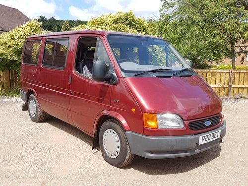 REMAINS AVAILABLE. 1996 Ford Transit 80 TD SWB.  For Sale by Auction