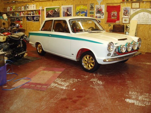 1964 Cortina MK1 LHD rally car FIA papers SOLD