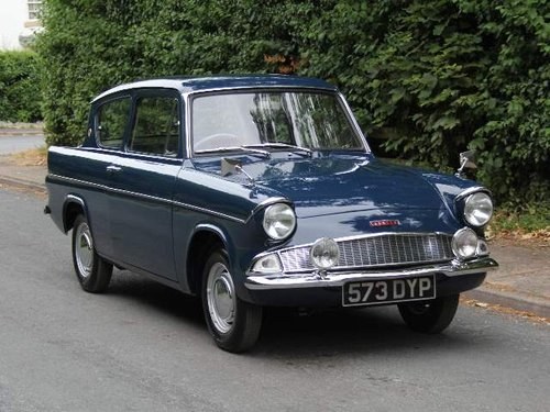 1962 Ford Anglia 105E - 6400 miles - Nut & Bolt Rebuild In vendita