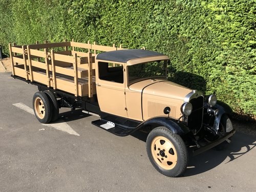 1930 Ford Model AA Flat Bed - Stake Bed Truck ONE OWNER In vendita