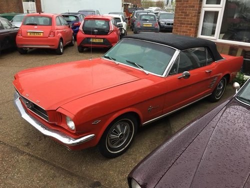 Ford Mustang 1966 Convertible C Code V8 Manual For Sale