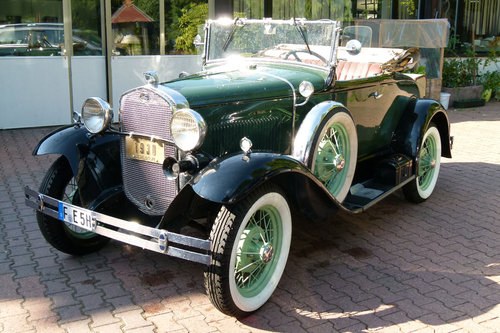 1929 Ford Model A Deluxe Roadster: 04 Aug 2018 In vendita all'asta