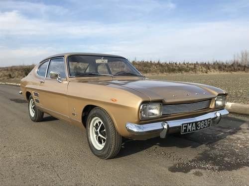 1969 Ford Capri 1600 GT XL at Morris Leslie Auction 24th November For Sale by Auction