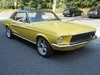 1967 FORD (USA) MUSTANG V8 COUPE with 5-speed transmission ! For Sale