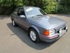 **AUGUST AUCTION ENTRY** 1988 Ford Escort XR3i For Sale by Auction