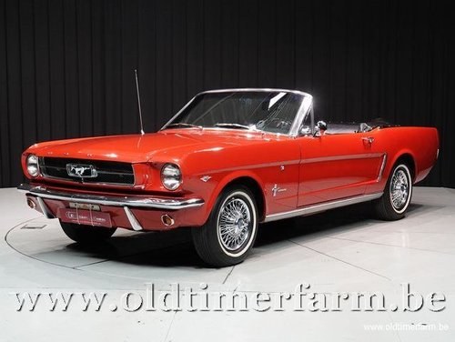 1965 Ford Mustang Convertible V8 Red '65 For Sale