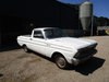Ford Falcon Ranchero 1965 Restoration Project. Runs.  SOLD
