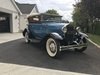 1930 Rare Ford Model A 2 door deluxe Phaeton For Sale
