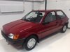 MINT CONDITION - 1992 FORD FIESTA MK3        9,000 MILES SOLD