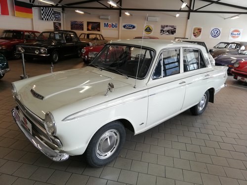 Ford Cortina 1500GT, 1965 4-door. For Sale