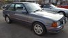 1989 FORD ESCORT XR3I, EXTENSIVE SERVICE HISTORY FILE For Sale
