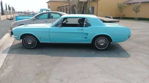 mustang coupe 1967 SOLD