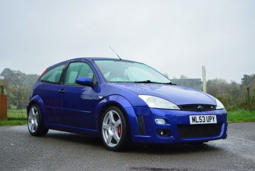 2003 Ford Focus RS MK1 For Sale by Auction