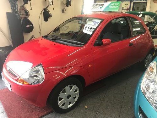 Low mileage Ford Ka Style Climate Cloth 1.3 3dr 2008 Plate In vendita