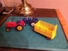 1960 Two superb sixties dinky tractors and trailer VENDUTO