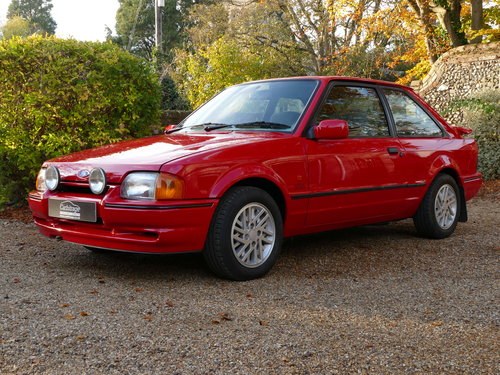 1990 Ford Escort XR3i - 8,000 miles from new SOLD