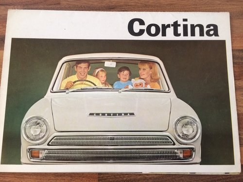 Ford Cortina Mk1 brochure VENDUTO