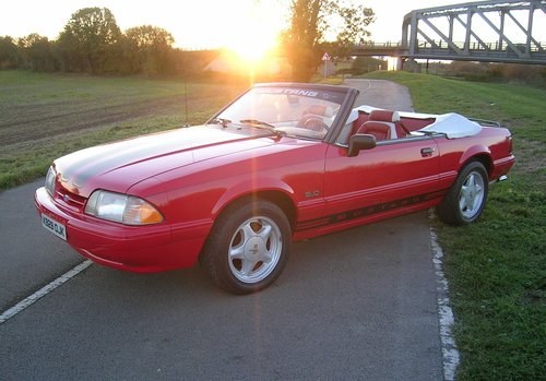 1992 Ford Mustang 5.0 Litre Fox Body Convertible In vendita