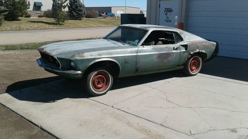 1969 69 mustang fastback For Sale