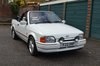 1988 Escort XR3i cab - Barons Sandown Pk Tues 11th December 2018 For Sale by Auction